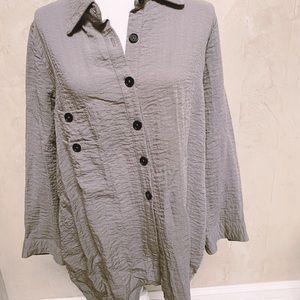 Moonlight by Y & S Taupe Top Excellent Condition